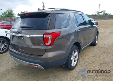 2016 Ford Explorer Xlt из США, поврежденный, VIN 1FM5K8D82GGA42634